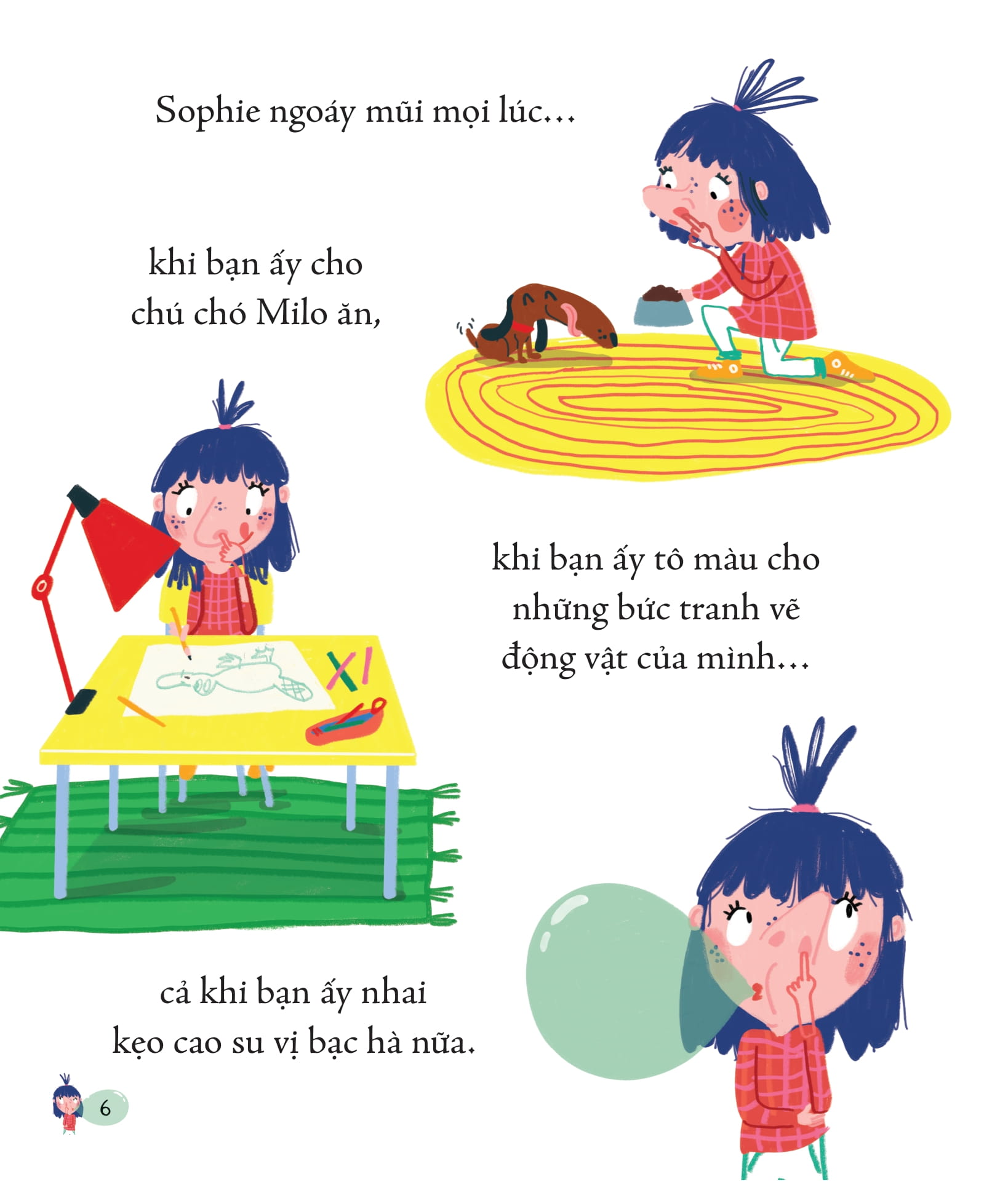 đừng ngoáy mũi nữa!