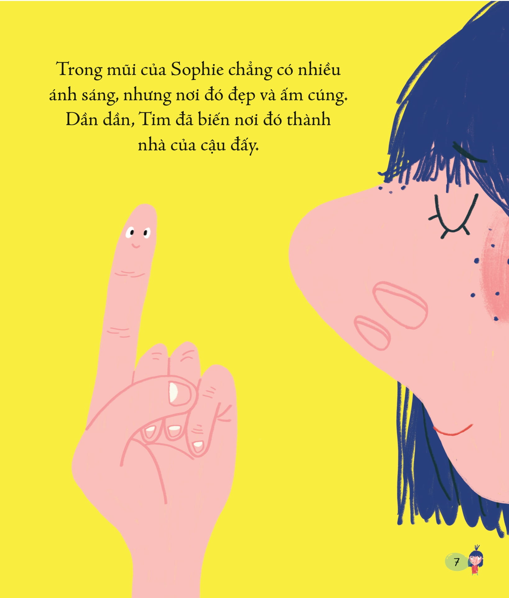 đừng ngoáy mũi nữa!