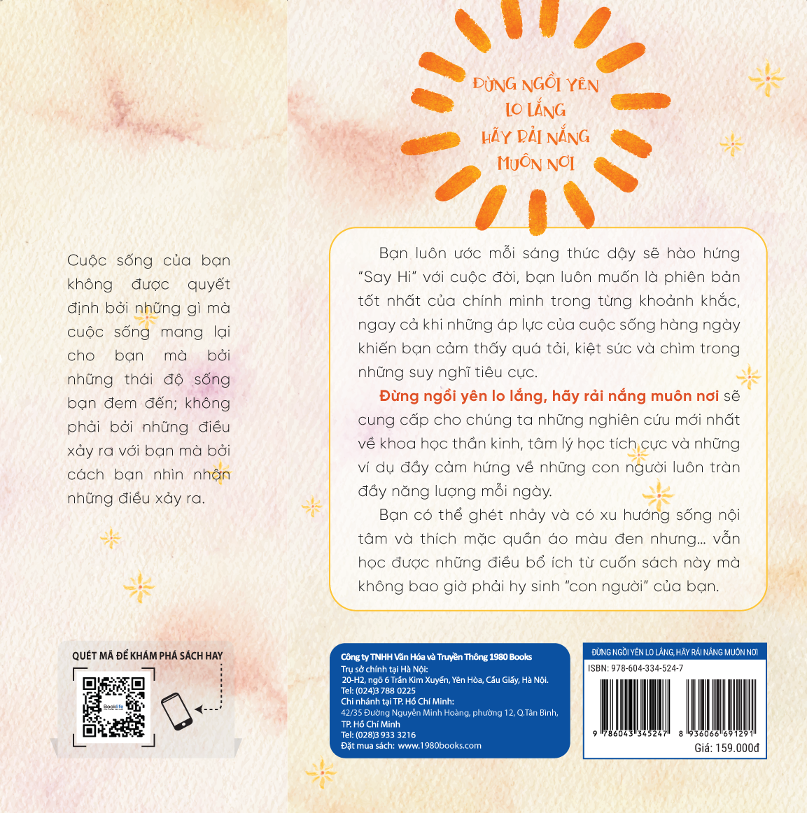 đừng ngồi yên lo lắng, hãy rải nắng muôn nơi