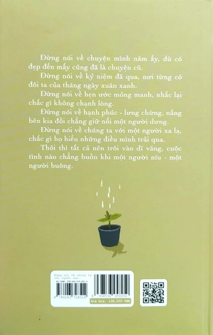 đừng nói về chúng ta với người sau - phiên bản bìa cứng - tặng kèm postcard