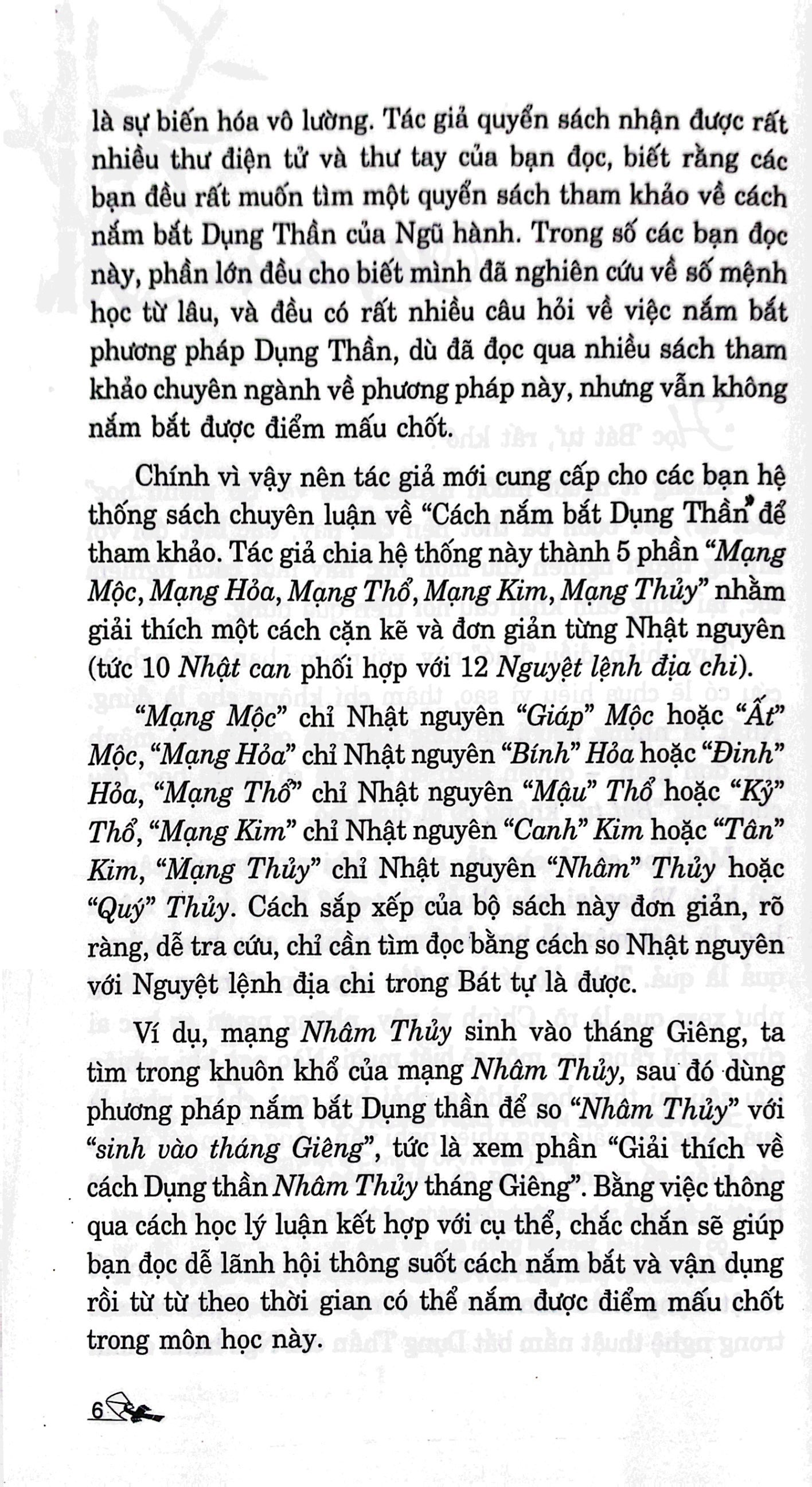 dụng thần bát tự trong ngũ hành số mệnh học (tái bản 2023)