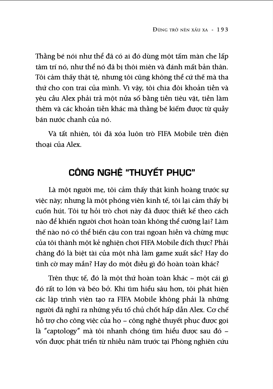 đừng trở nên xấu xa - don't be evil