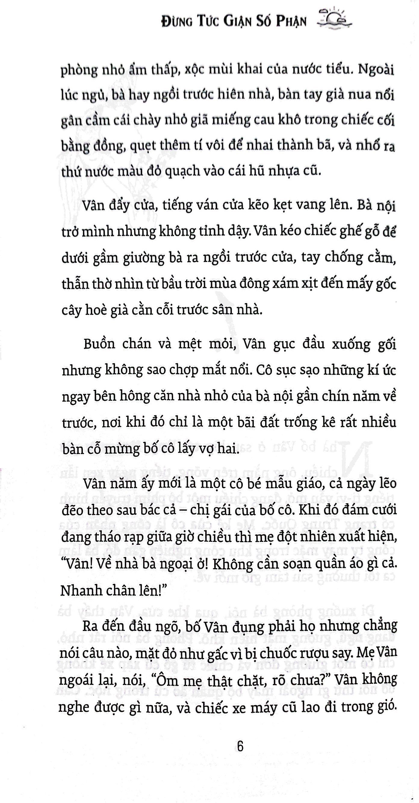 đừng tức giận số phận