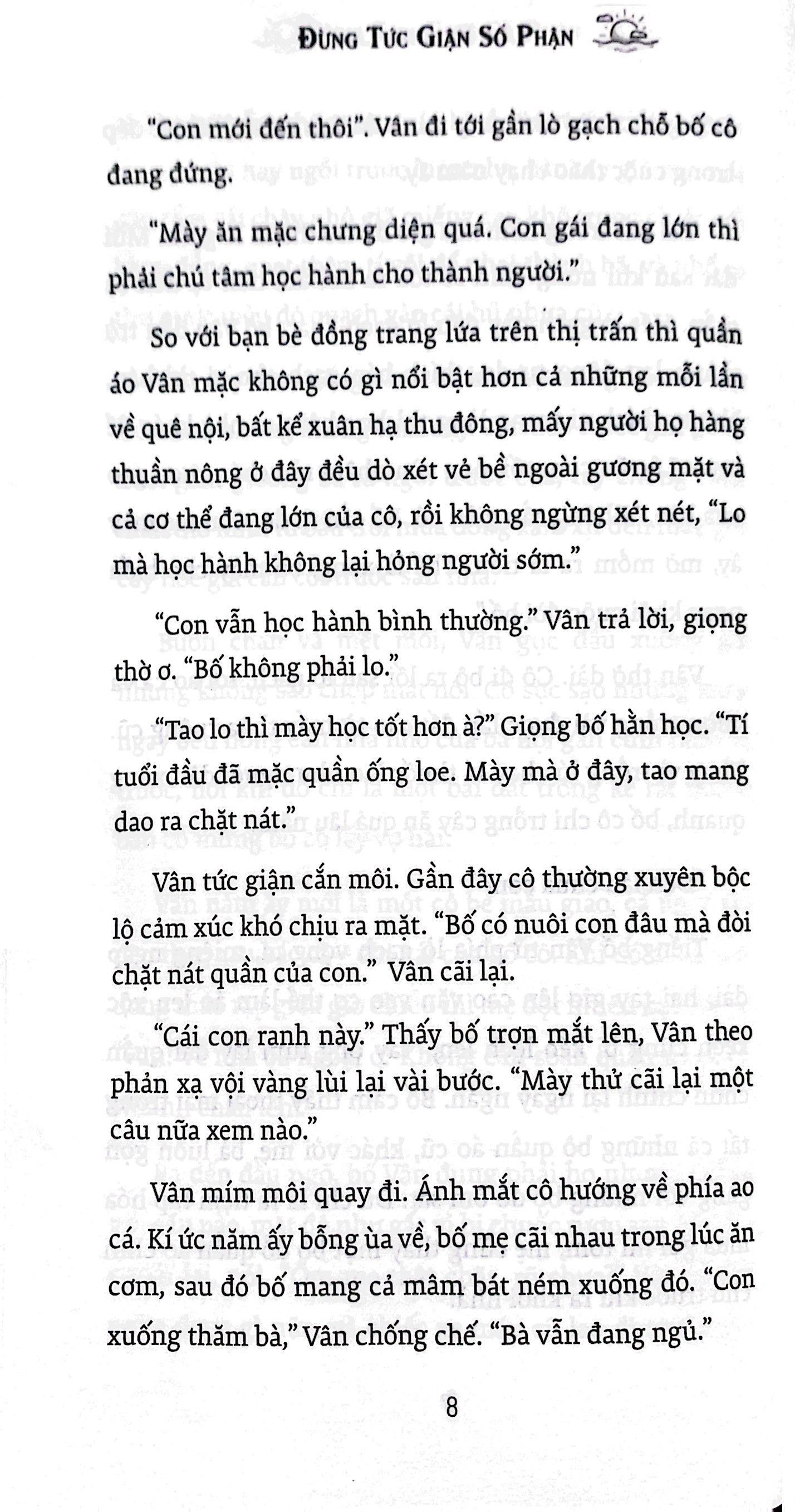 đừng tức giận số phận