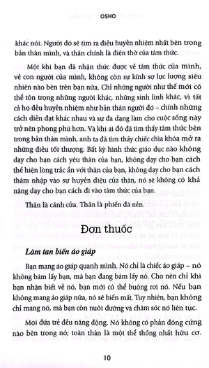 dược khoa cho tâm hồn
