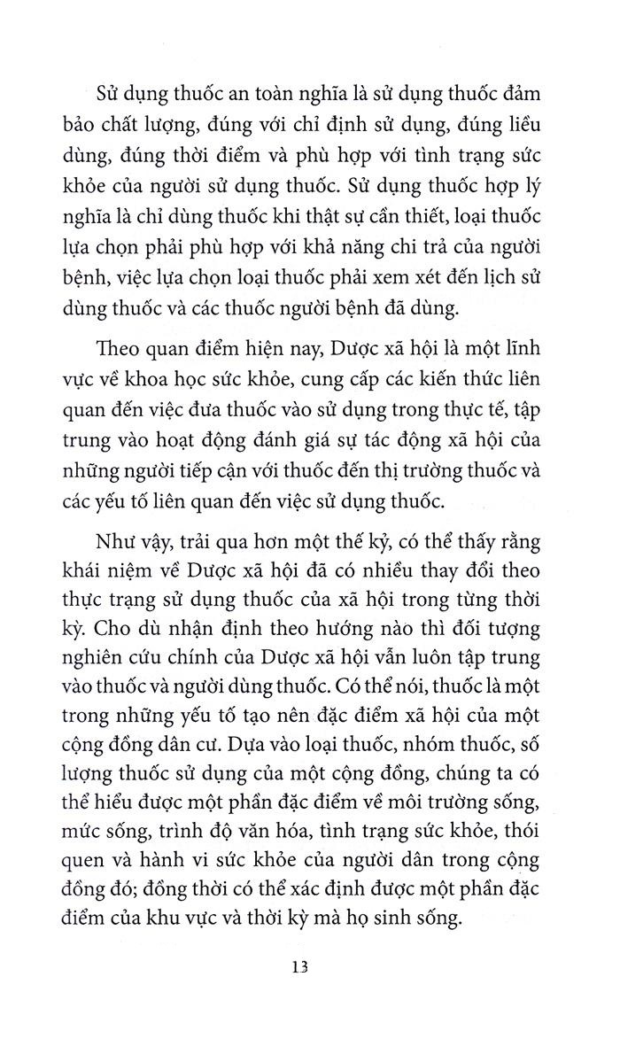 dược xã hội - sử dụng thuốc an toàn, hợp lý, hiệu quả (tái bản 2020)