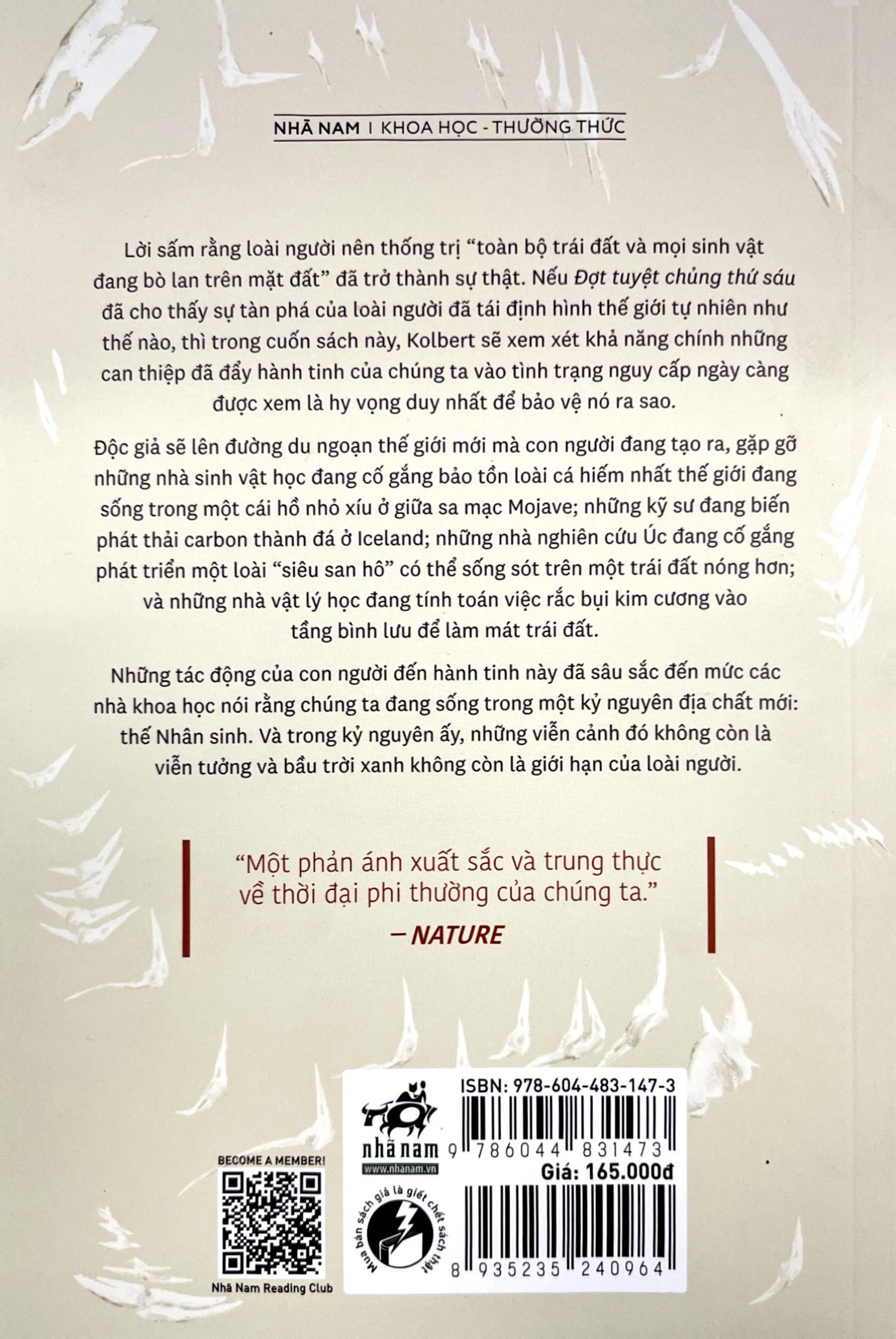 dưới bầu trời trắng - tương lai của tự nhiên và con người trong kỷ nguyên biến đổi khí hậu
