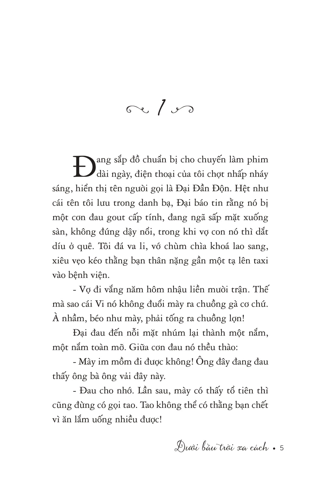 dưới bầu trời xa cách