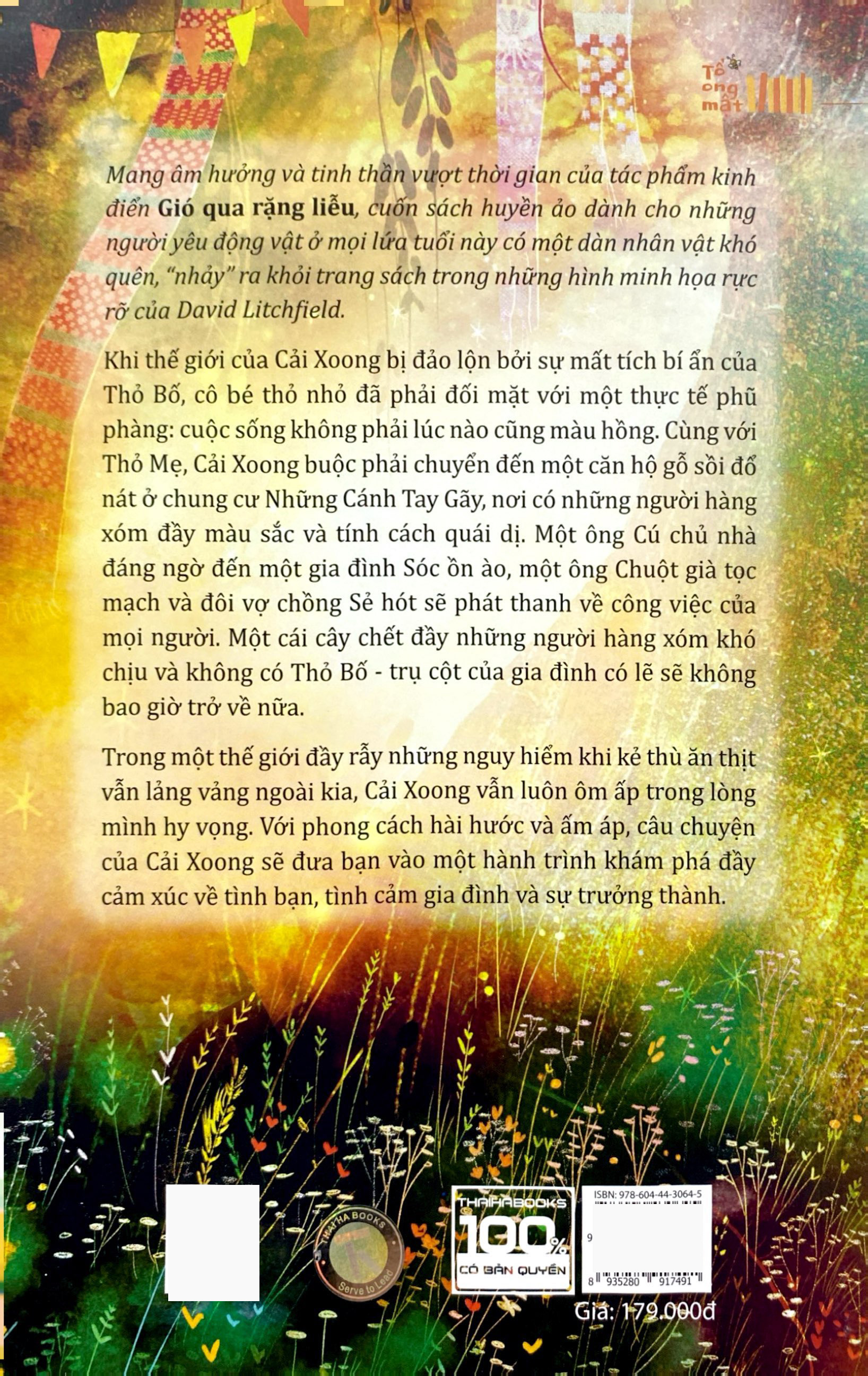 dưới bóng trăng ngà - câu chuyện về chuyến phiêu lưu của bé thỏ cải xoong