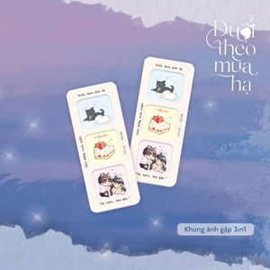 đuổi theo mùa hạ - tập 2 - bản đặc biệt - tặng kèm bookmark + khung ảnh gập 3 in 1 + móc khóa