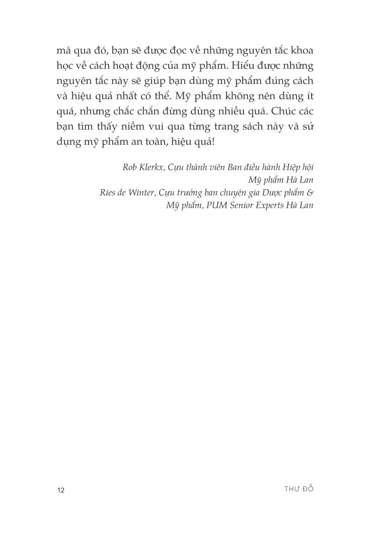 dưỡng da tối giản