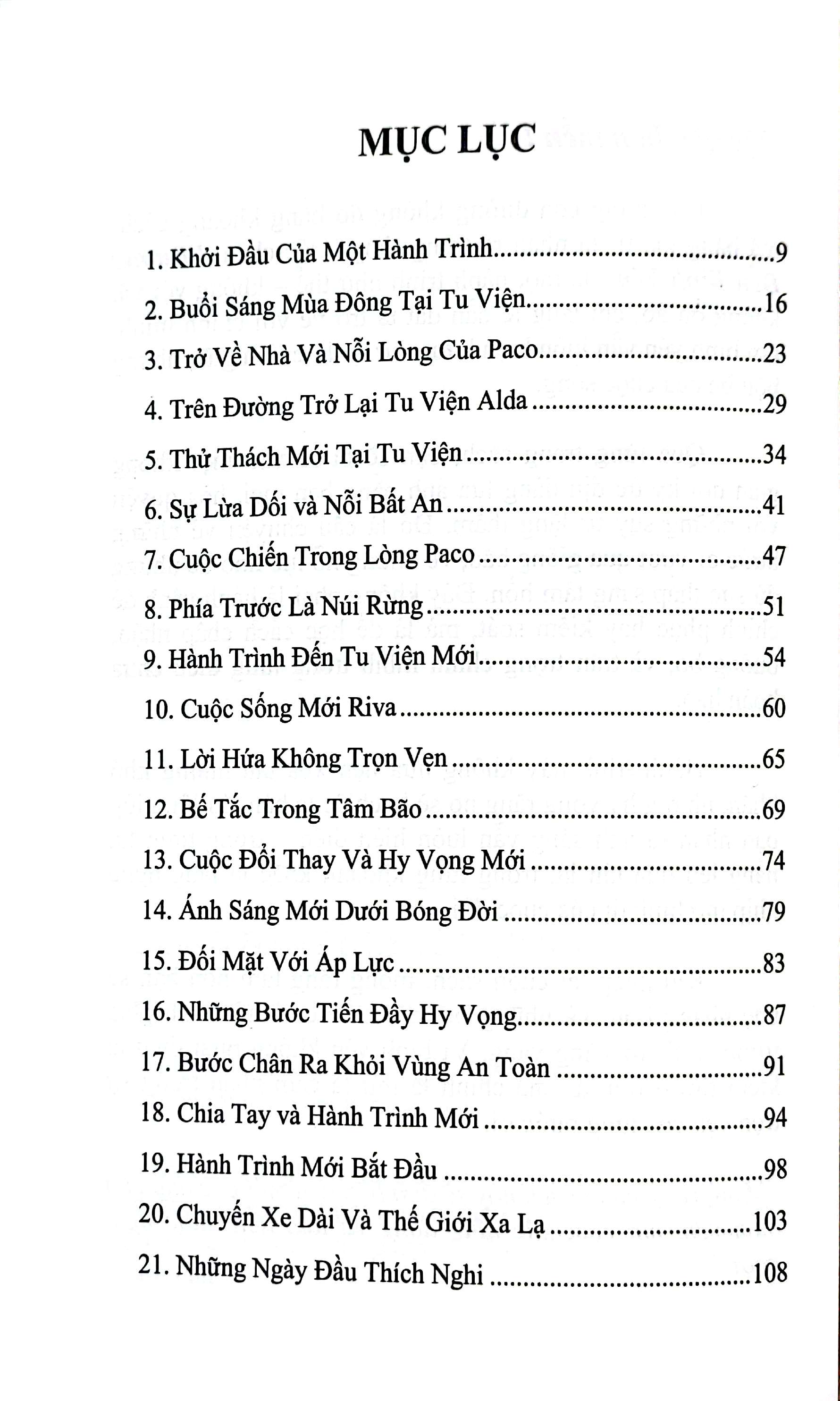 đường đến bình yên - đích đến của mọi cuộc hành trình