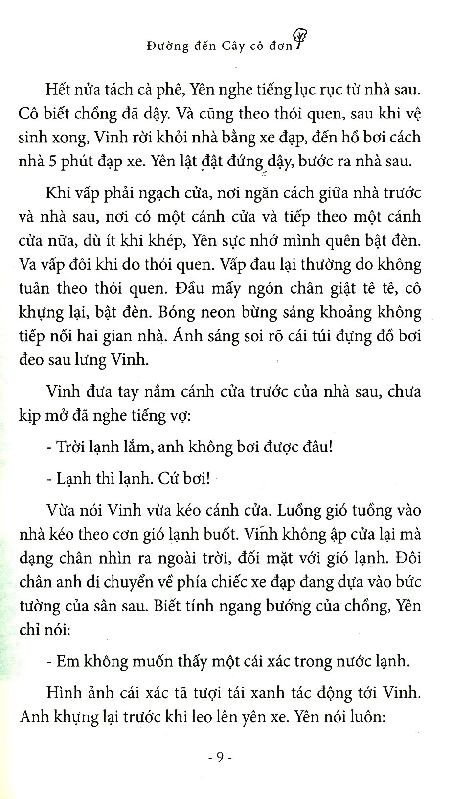 đường đến cây cô đơn