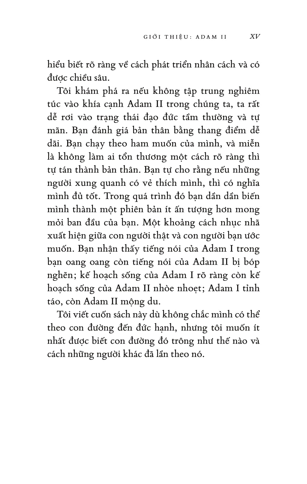 đường đến nhân cách