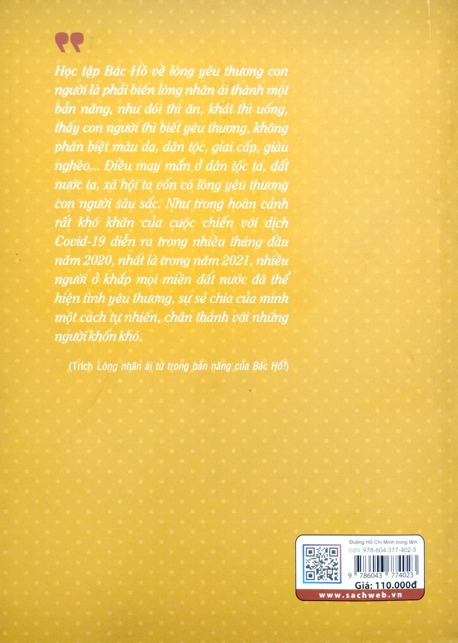 đường hồ chí minh trong tâm (tái bản 2023)