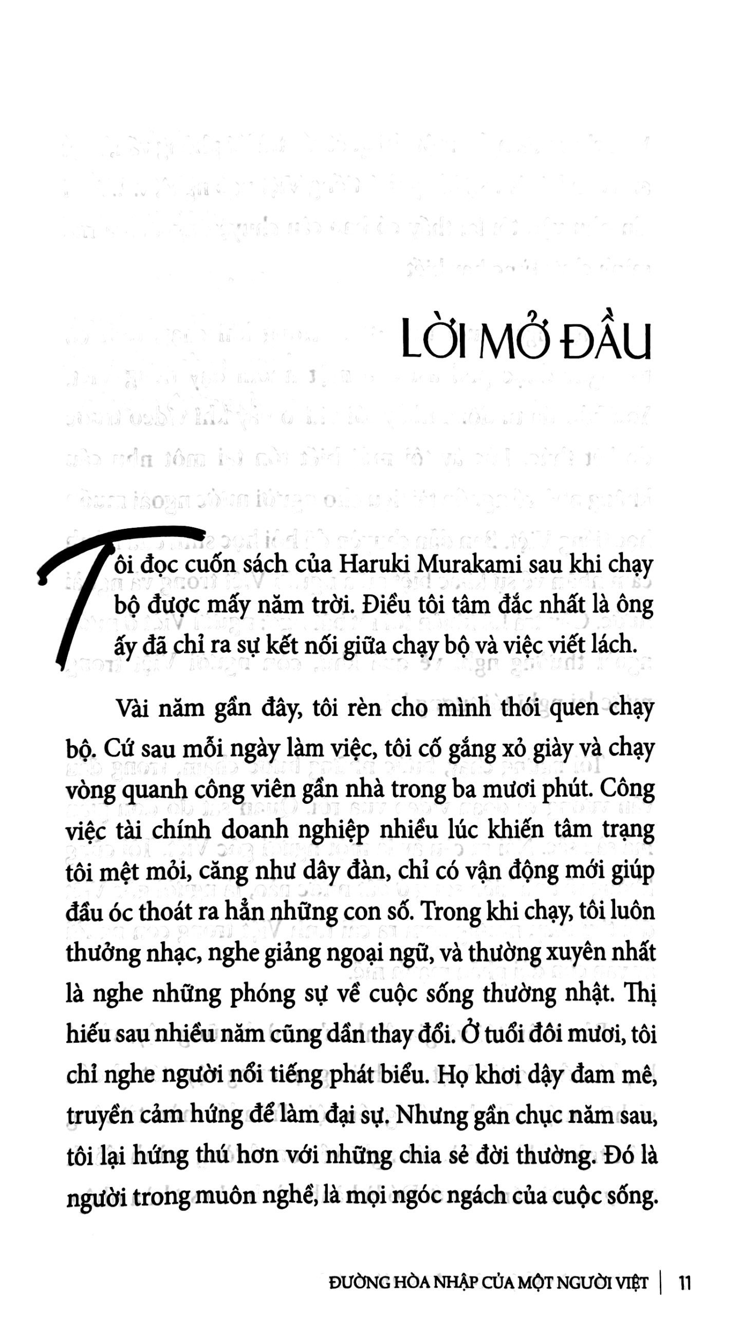 đường hòa nhập của một người việt