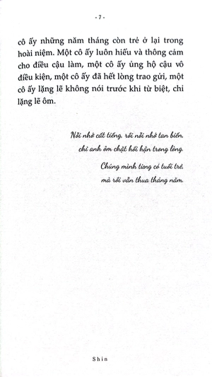 dường như hạnh phúc bỏ quên mình