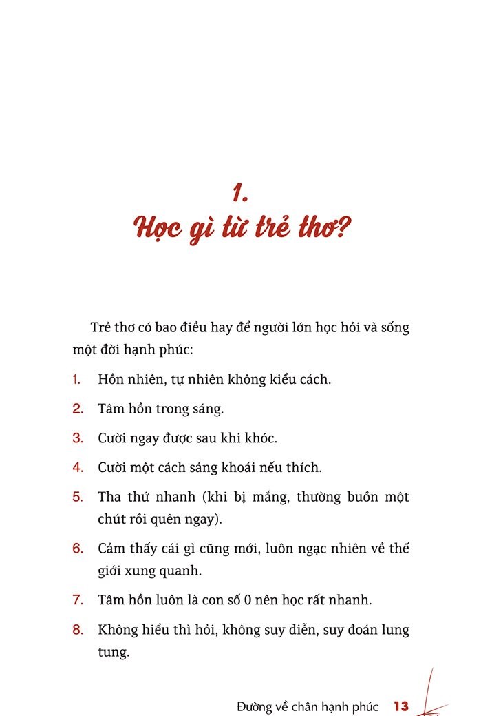 đường về chân hạnh phúc