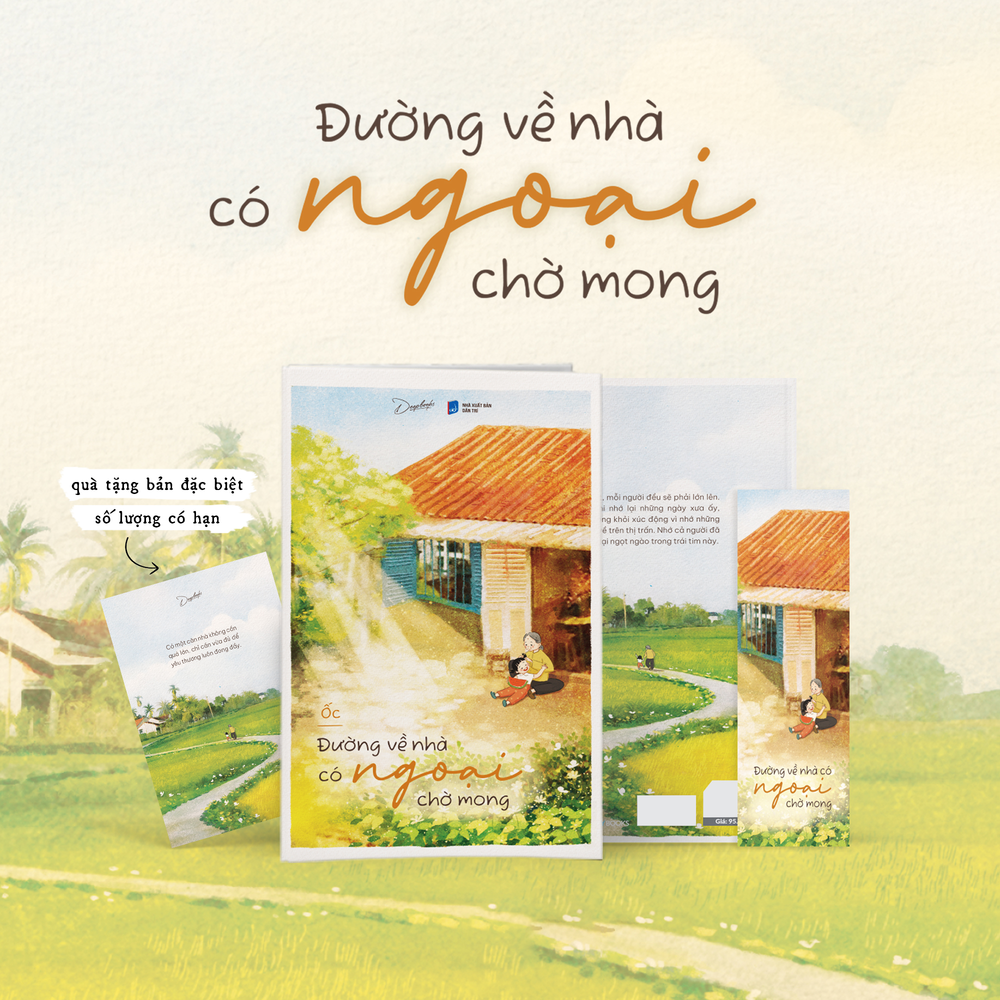đường về nhà có ngoại chờ mong - bản đặc biệt - tặng kèm bookmark + postcard