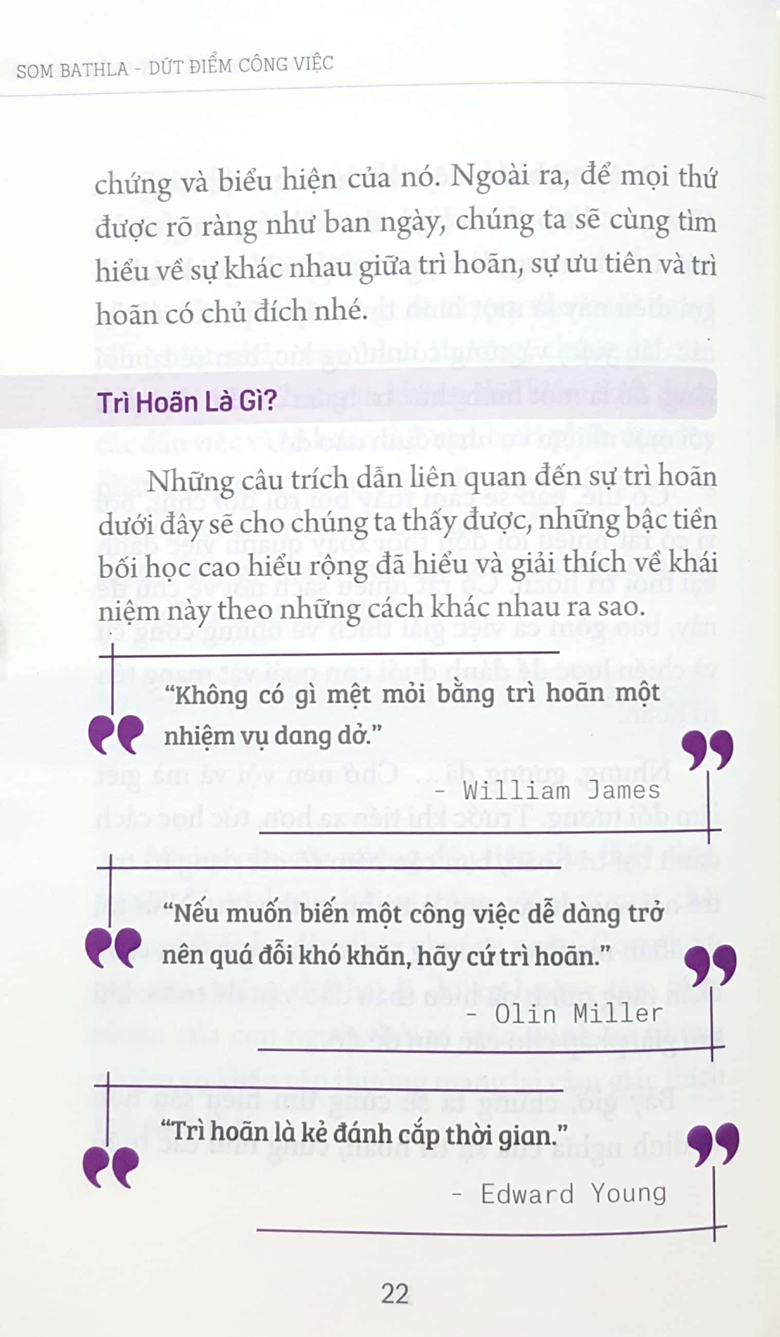 dứt điểm công việc