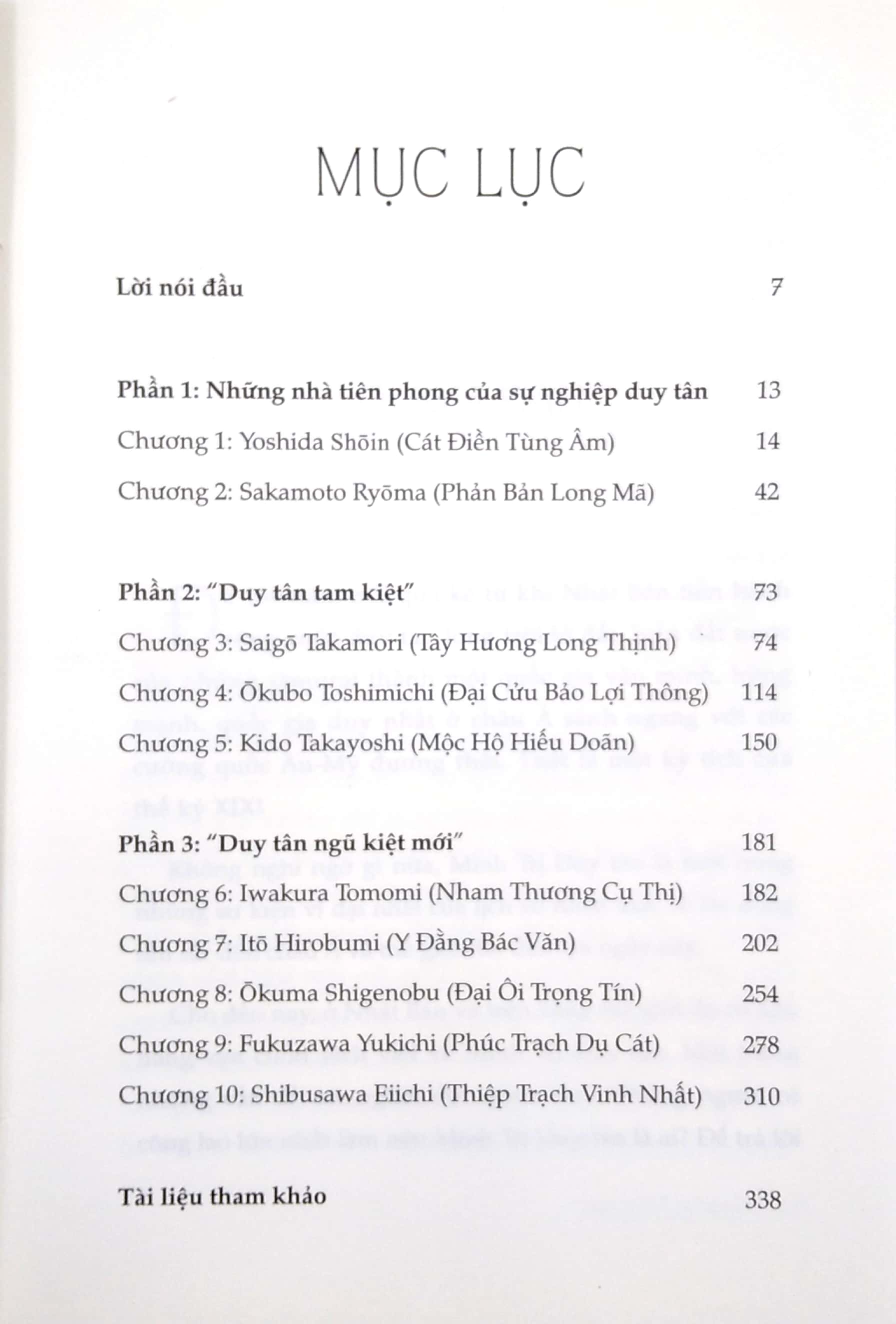 duy tân thập kiệt - mười nhân vật kiệt xuất của minh trị duy tân