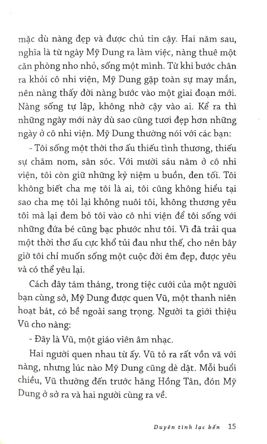 duyên tình lạc bến