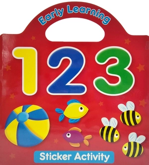 early learning 123 - sticker activity