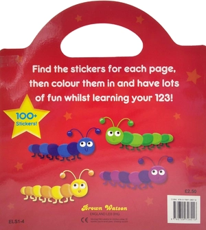 early learning 123 - sticker activity