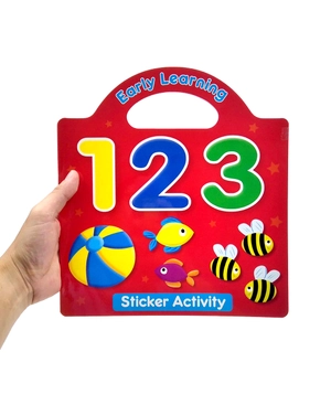 early learning 123 - sticker activity