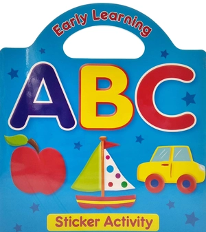 early learning abc - sticker activity