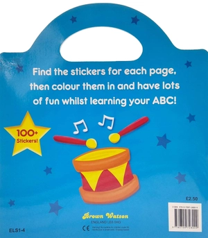 early learning abc - sticker activity