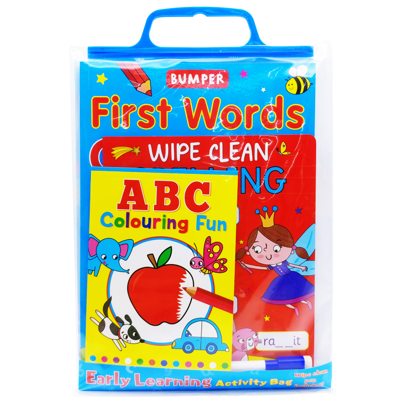 early learning activity bumper bag