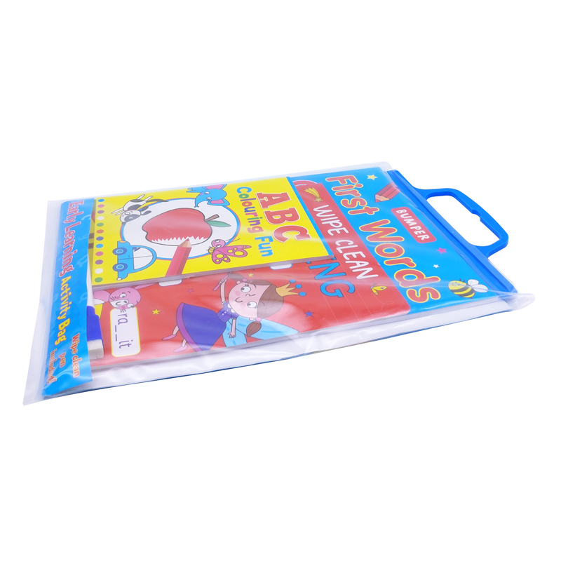 early learning activity bumper bag