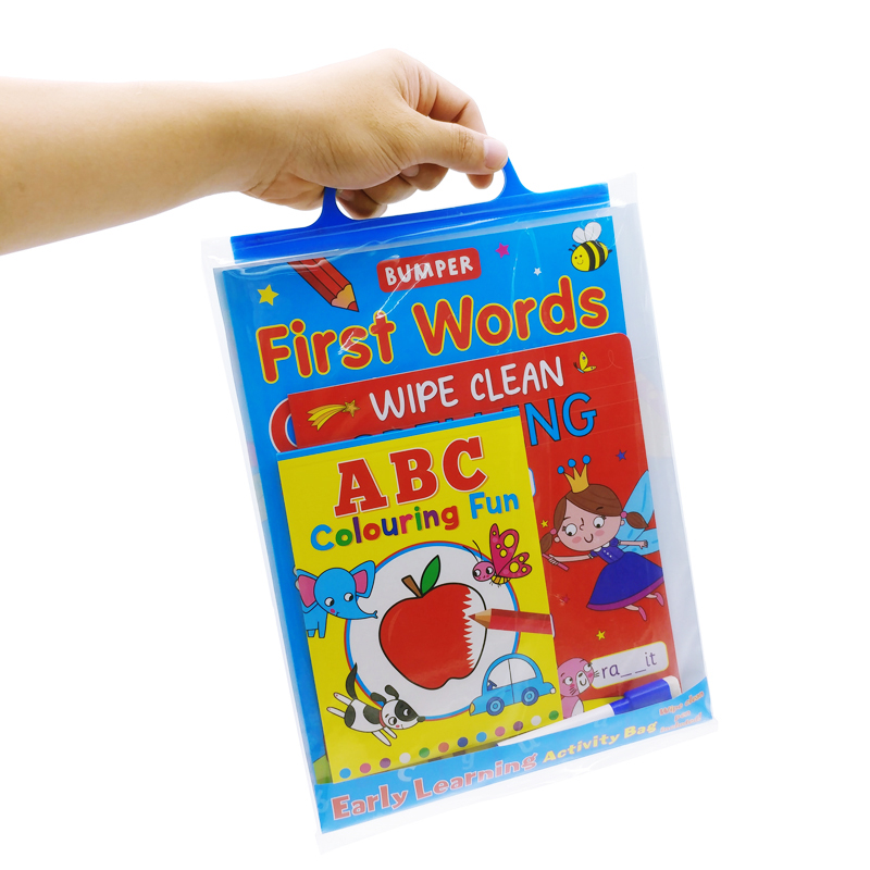 early learning activity bumper bag