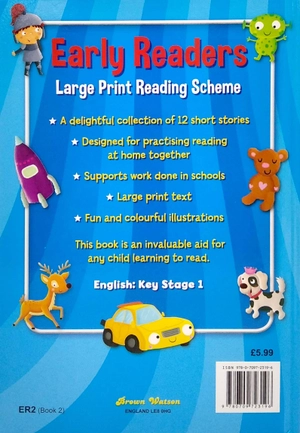 early readers: large print reading scheme