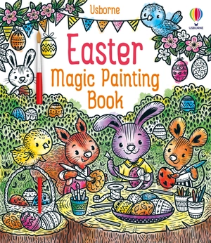 easter magic painting book