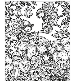 easter magic painting book