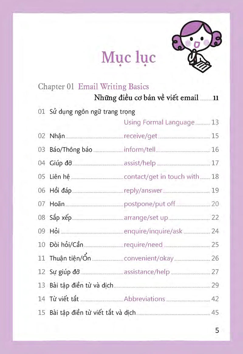 easy email writing - viết mail thật dễ dàng