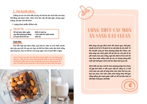 eat clean - ăn sạch sống khỏe