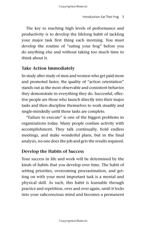 eat that frog! - 21 great ways to stop procrastinating and get more done in less time