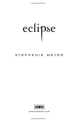 eclipse: 3 (twilight saga)
