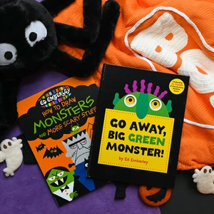 ed emberley's how to draw monsters and more scary stuff