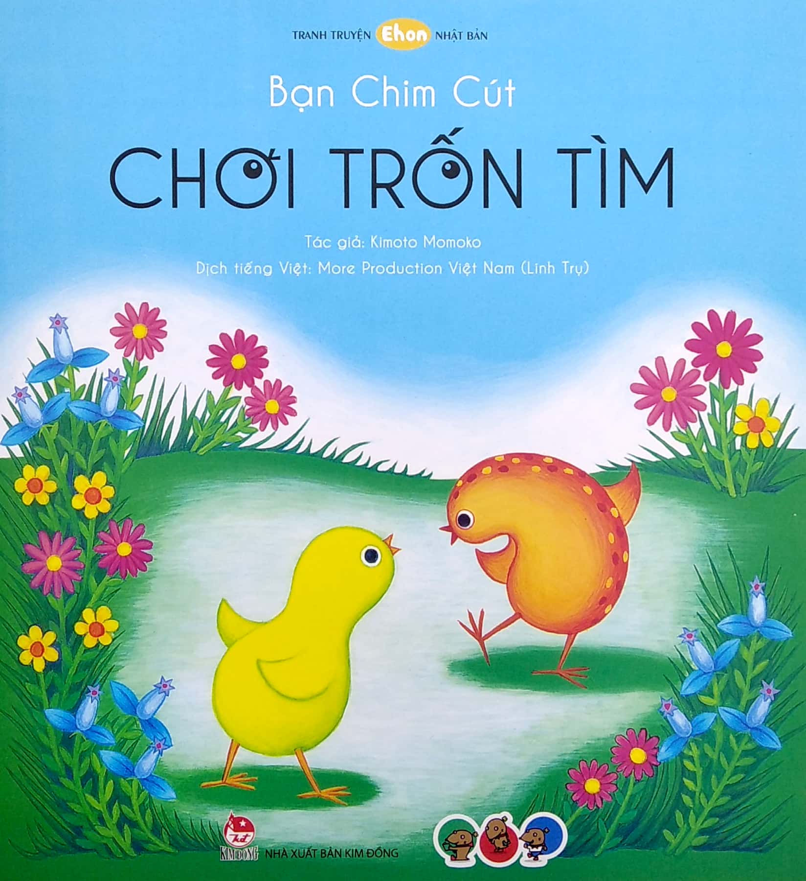 ehon - bạn chim cút - chơi trốn tìm