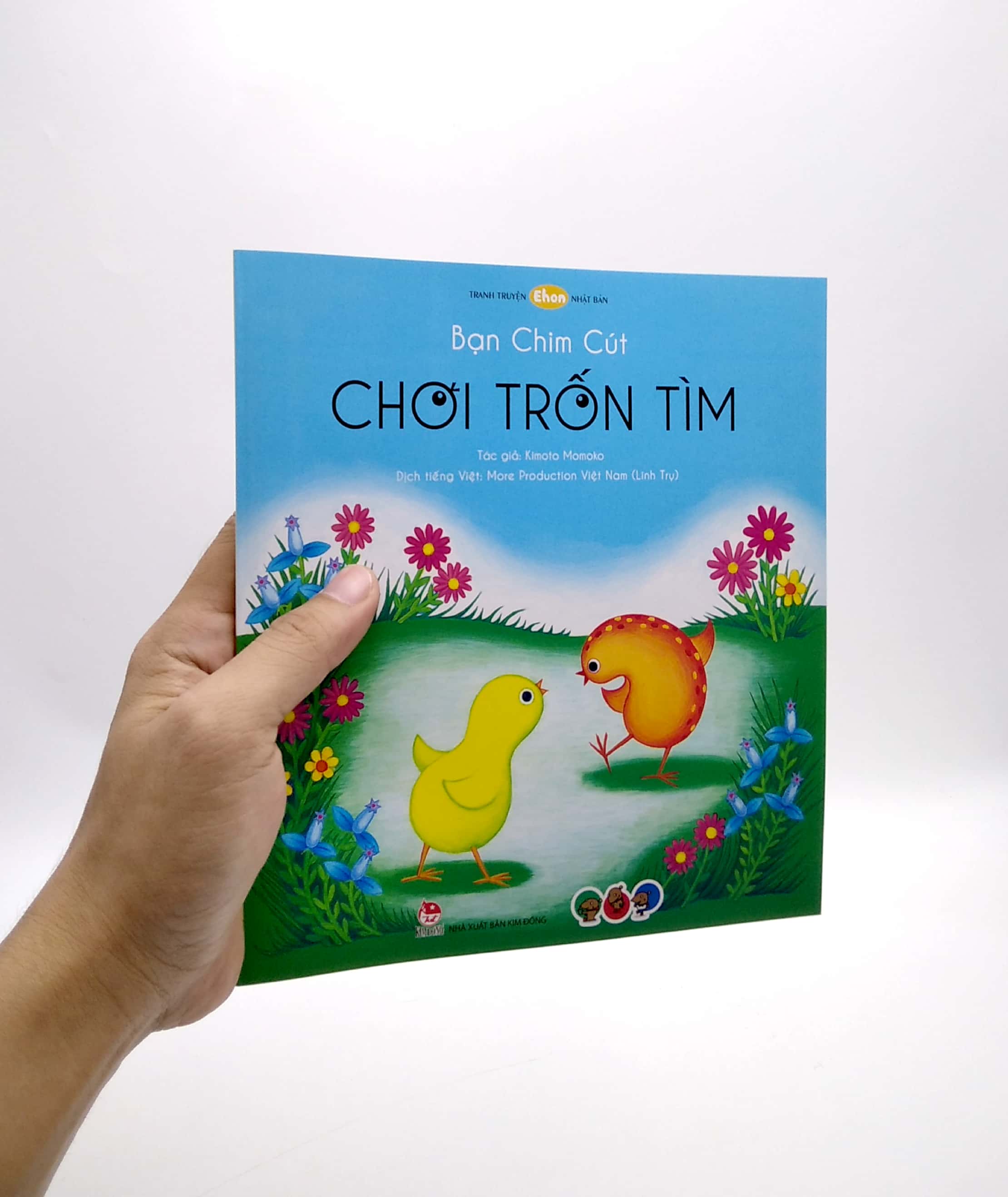 ehon - bạn chim cút - chơi trốn tìm