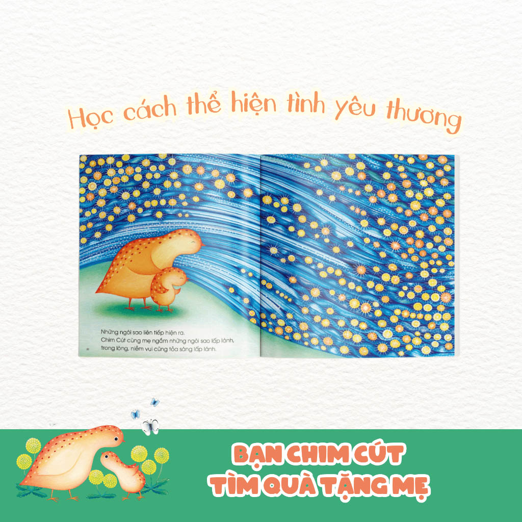 ehon - bạn chim cút - tìm quà tặng mẹ (tái bản)