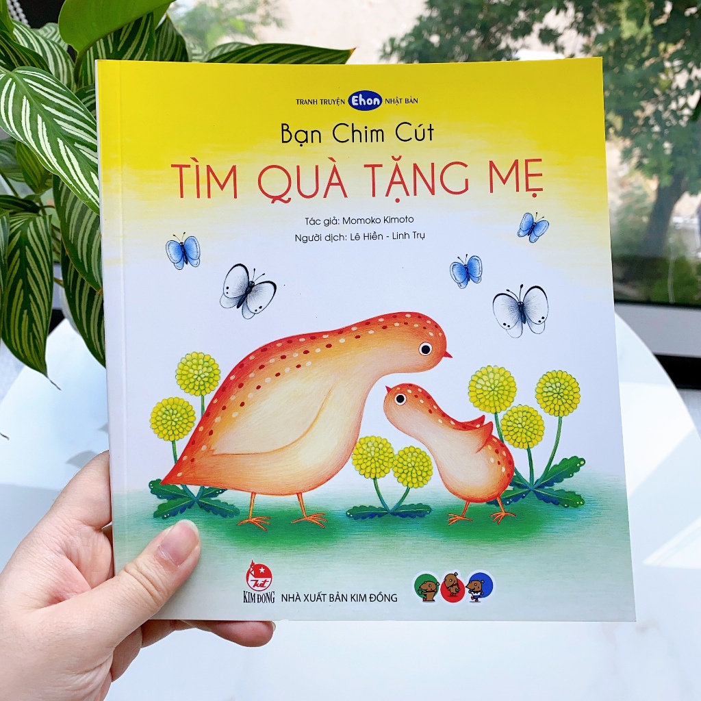 ehon - bạn chim cút - tìm quà tặng mẹ (tái bản)