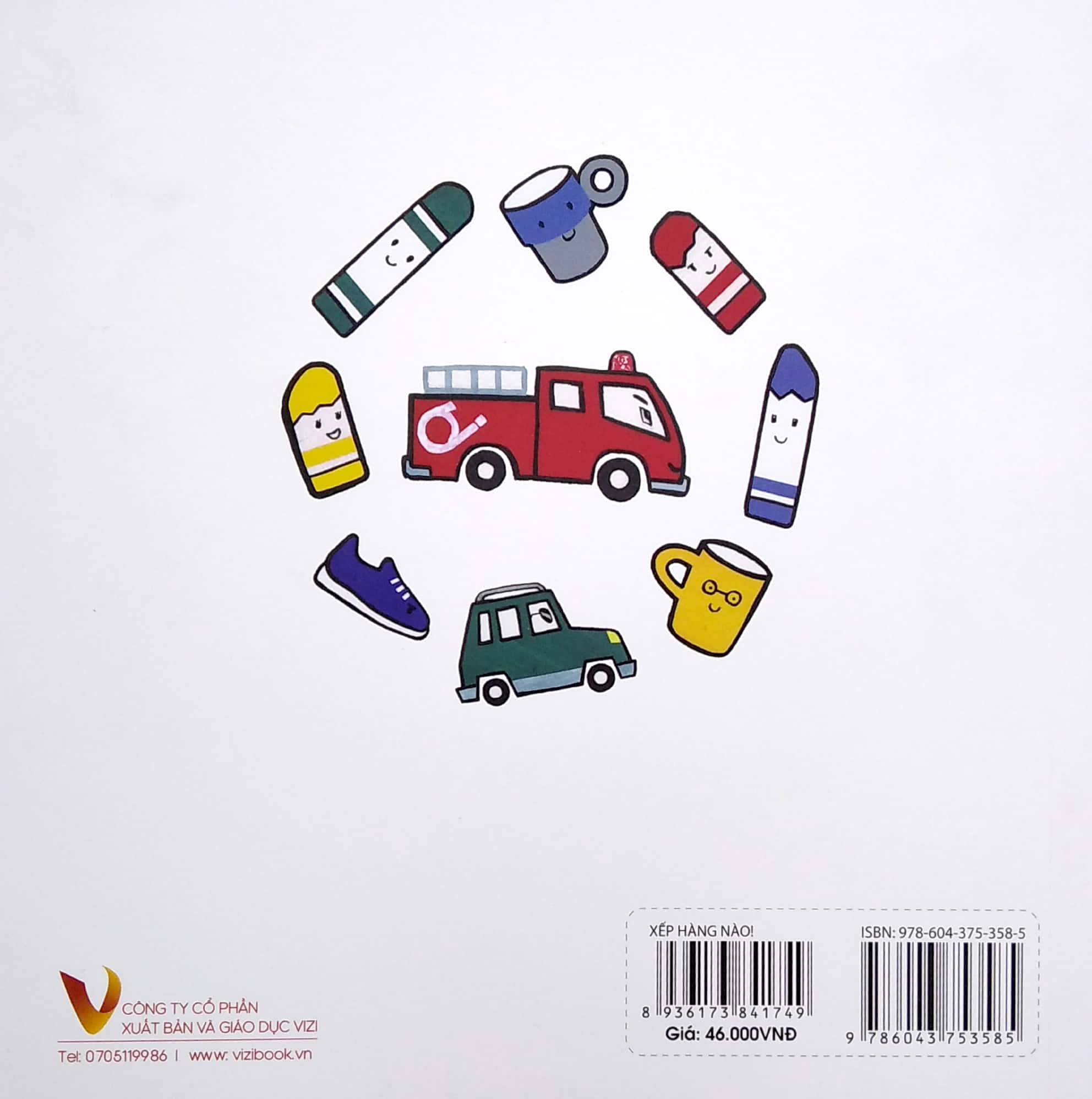 ehon bé ngoan - xếp hàng nào (2022)