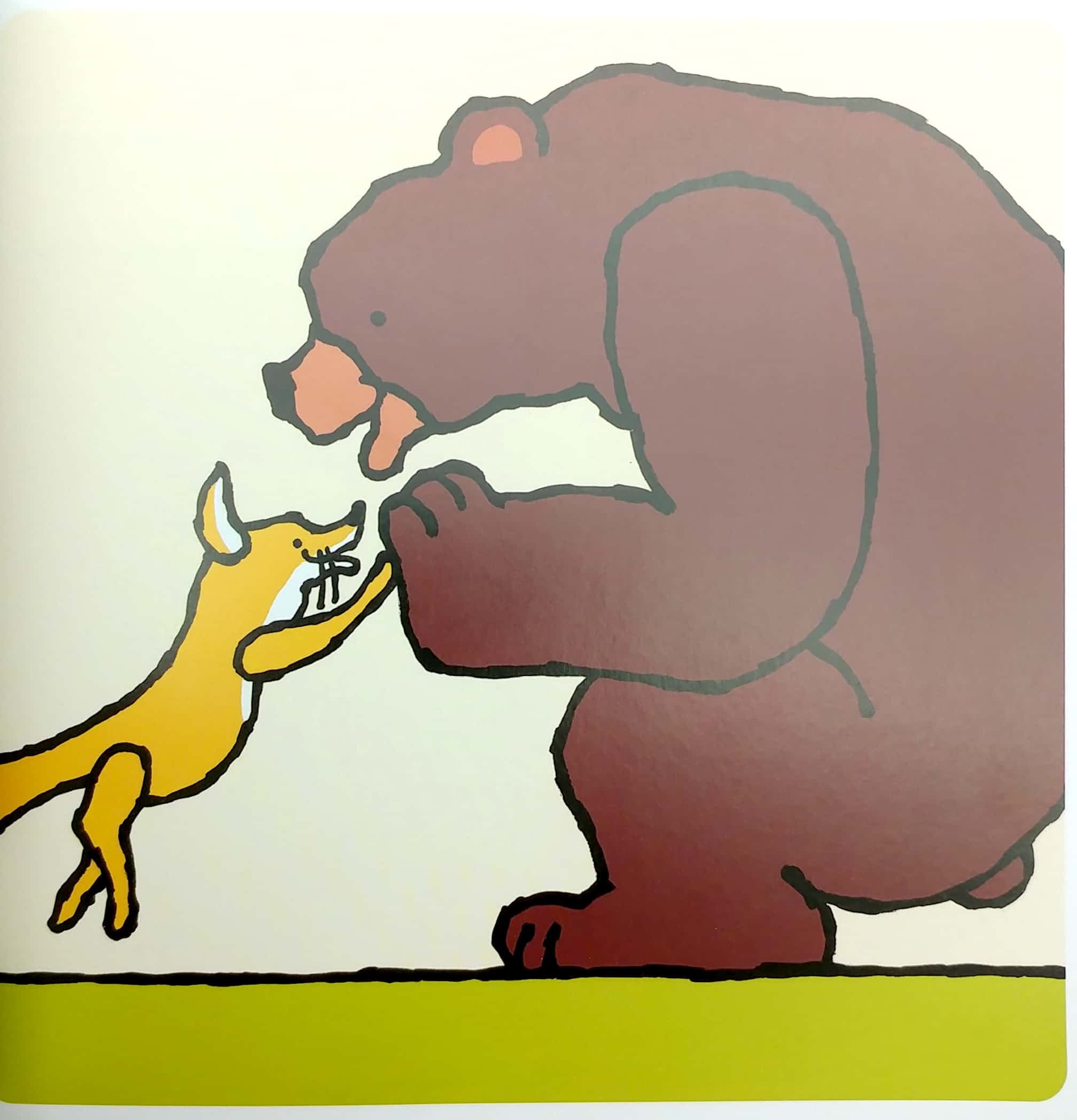 ehon - chạm tay nhau