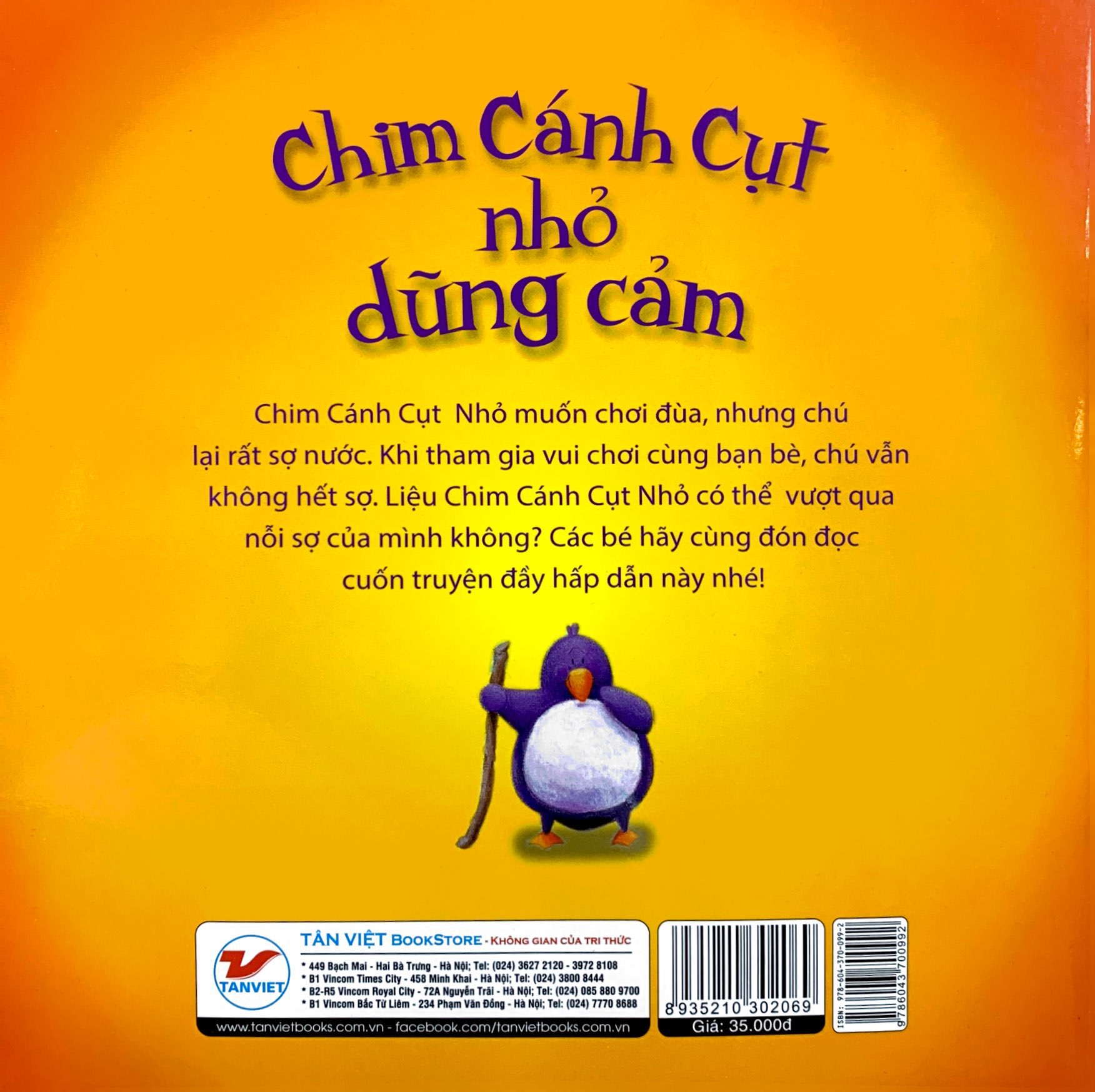 ehon châu âu - chim cánh cụt nhỏ dũng cảm