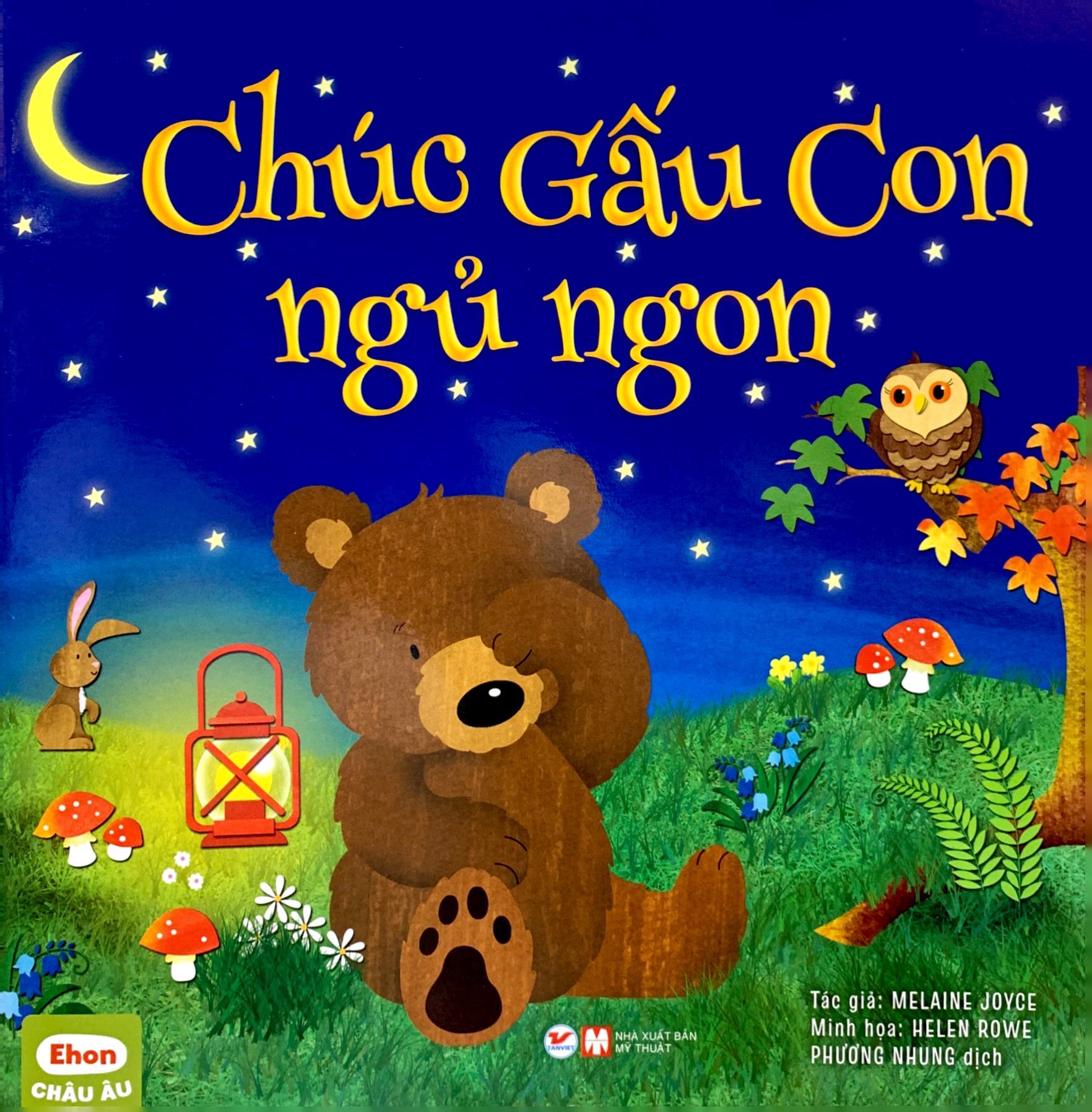 ehon châu âu - chúc gấu con ngủ ngon